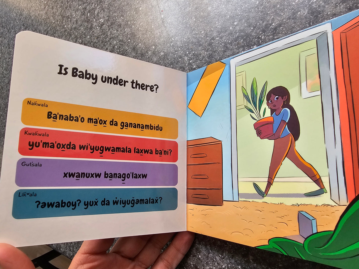 Is Baby Under There - Kwakwala